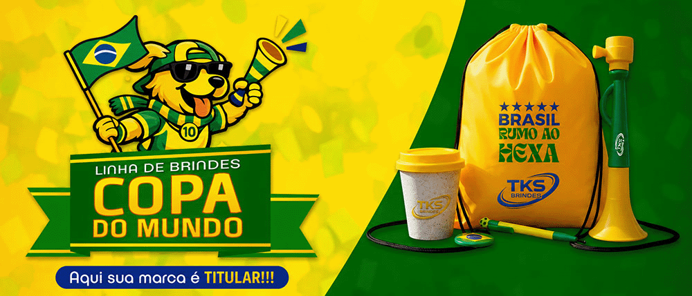 Brindes Copa do Mundo 2026